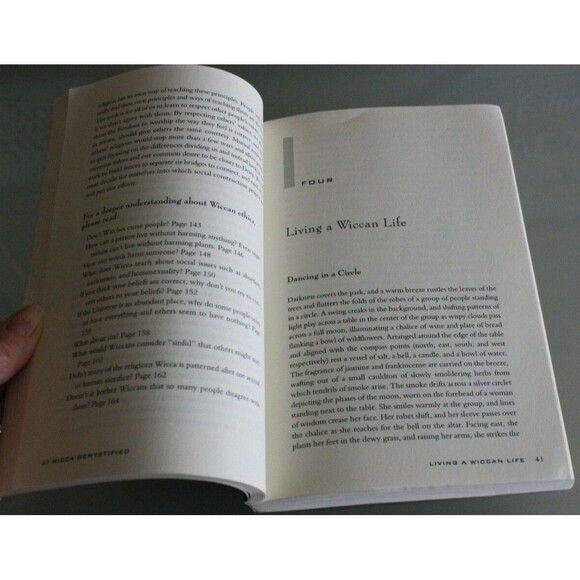 Wicca Demystified: A Guide for Practitioners Family and Friends Signed by Author - Picture 2 of 5